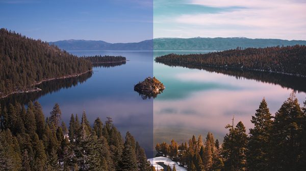 Edit and retouch your landscape photos in photoshop